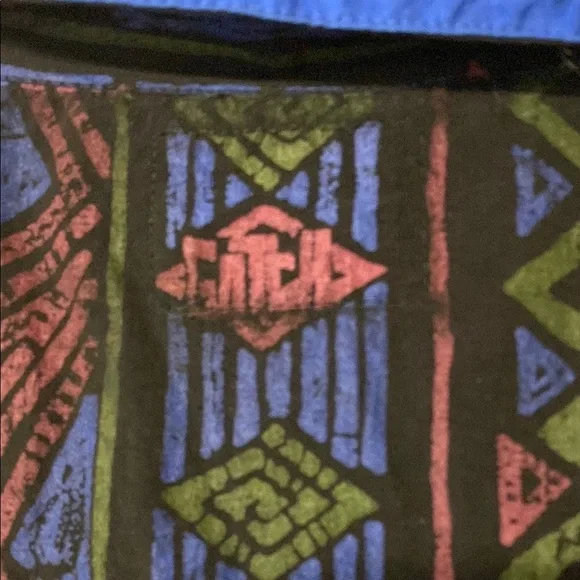 GOTCHA Colorful Geometric Pattern Windbreaker Jacket - Picture 6 of 7